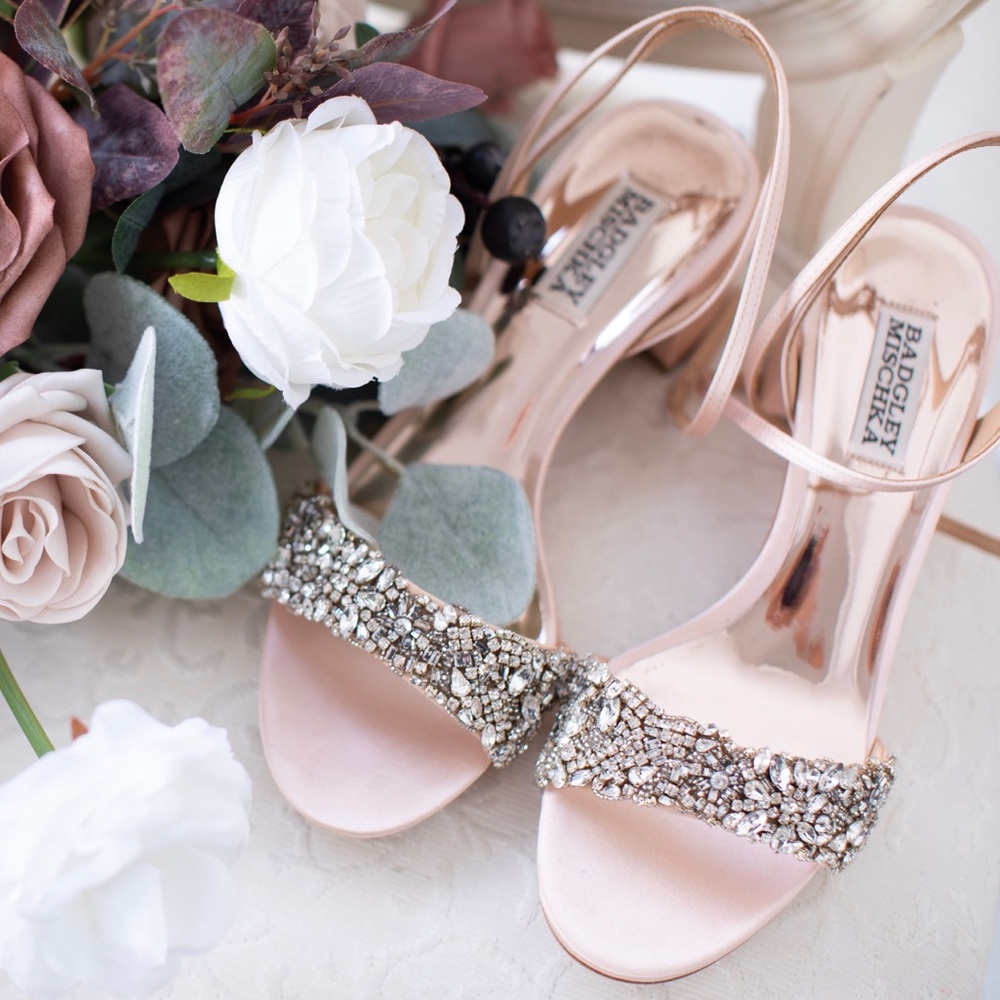 Badgley Mischka Jada Embellished Sandal